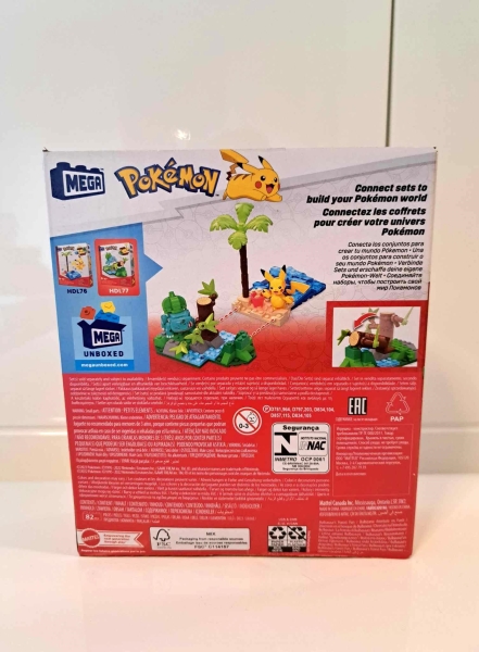 Pokemon MEGA - 82 teiliger Bausatz - Bulbasaur's Forest Fun - NEU